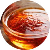 Saffron in water